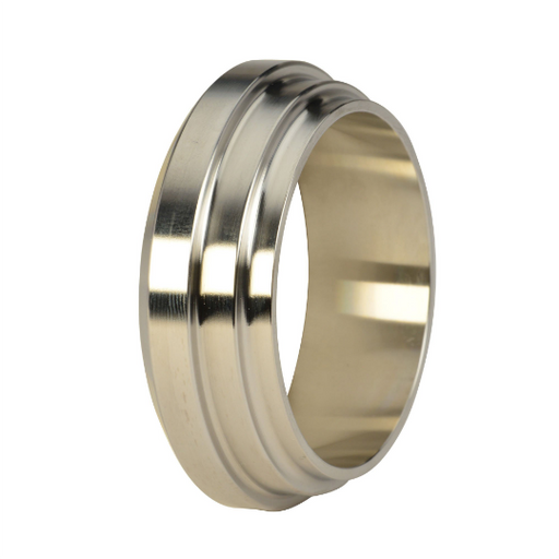 Short Plain Bevel Seat Weld Ferrule (14PRF) - Nether Industries