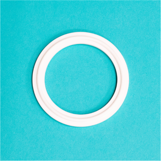 (40MPX/42MPX) Clamp Gasket Silicone, white
