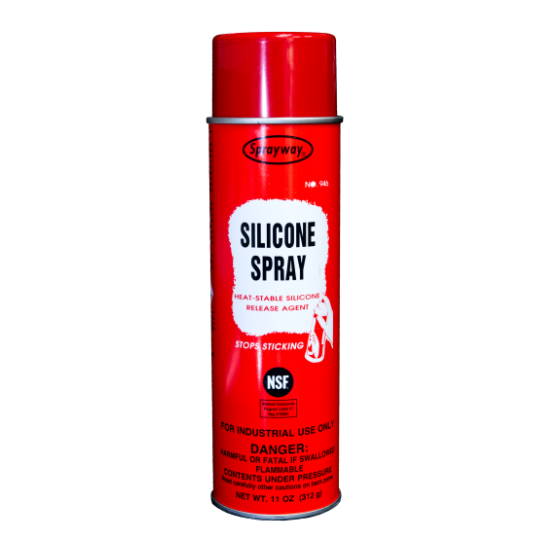 SILICONE SPRAY) Food Grade Lubricant, Sprayway (12pk) — Nether